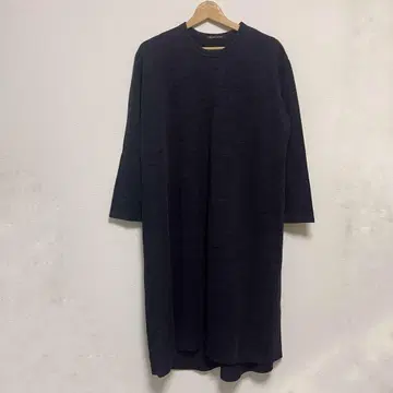 새상품급 miziro ind/미즈이로 인드 아크릴 울 롱 원피스