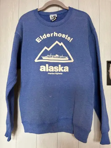 Lee 맨투맨 블루 빈티지 유일무이