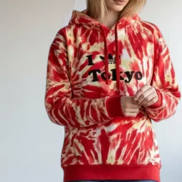 아디다스 타이다이 후드티 L