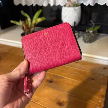 코인 케이스/동전 지갑 핑크 빨간색