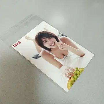 야나기 유리나 브로마이드 당시 물건 BOMB (봄)