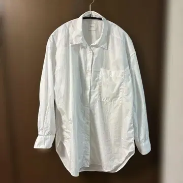 Spick&Span 50 코튼 오버 셔츠