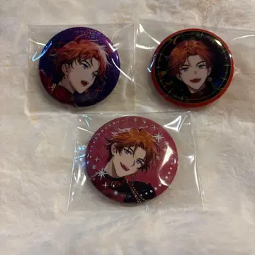 키타미 유세이 캔 배지 3개 세트 3