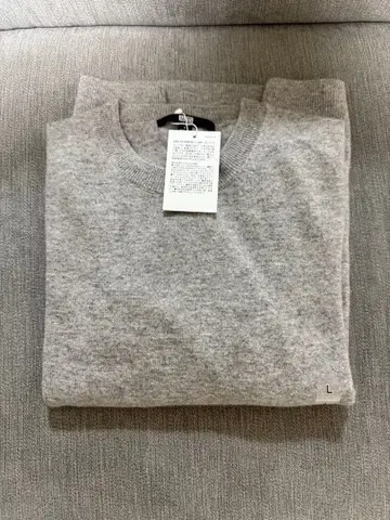 캐시미어 크루넥 스웨터