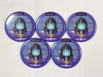 밀키 서브웨이 캔뱃지 5개 세트 [마키나]