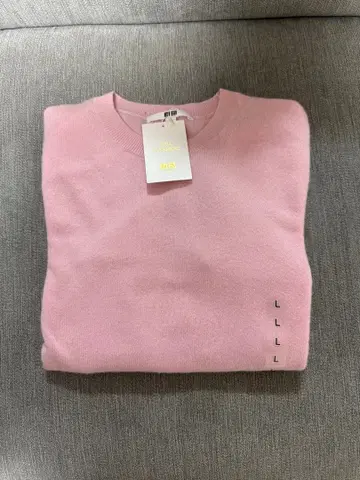 캐시미어 크루넥 스웨터