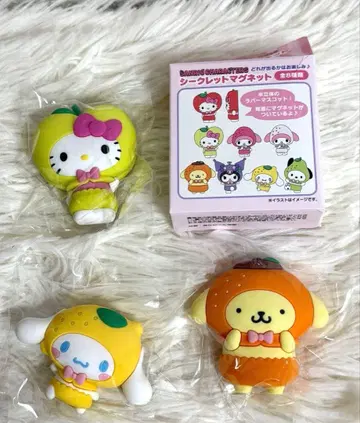 산리오 캐릭터 시크릿 마그넷 3개 세트