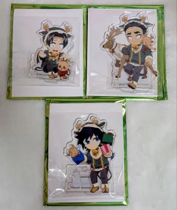 귀멸의 칼날 크리스마스 기유 무라타 히메지마 아크릴 스탠드