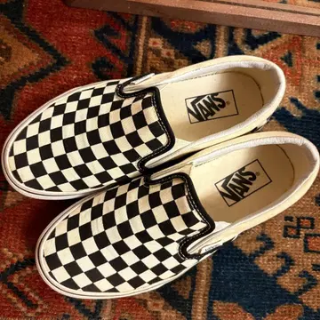 VANS 체커 패턴 슬립온
