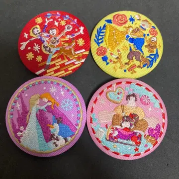 디즈니 자수 캔뱃지