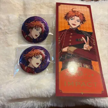 니지산지 IMPACT 태양조 캔뱃지 키타미 유세이 세트