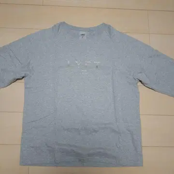 New Flag Oversize Long T-Shirt - Grey