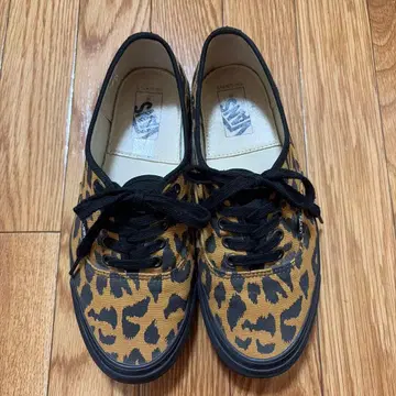 VANS 반스 오센틱 아나하임 레오파드 무늬