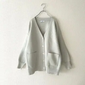 [ SHIPS any ] 풀오버 니트 가디건 민트