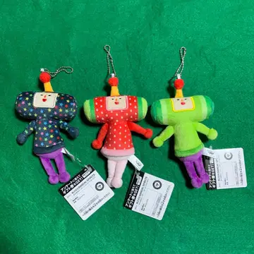 카타마리 가방에 달 수 있는 봉제 인형 3개