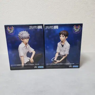 [ 미개봉품 ] 에반게리온 피규어 2체 세트