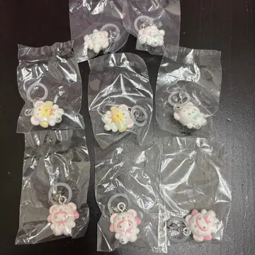 산리오 메지루시 액세서리 포근포근 스노우