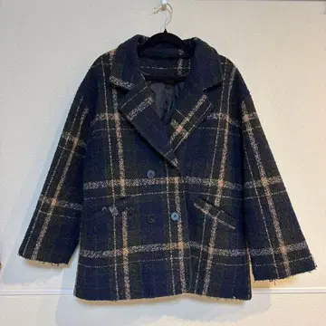 oneway 체크 코트