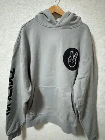 deuce 그레이 후드티
