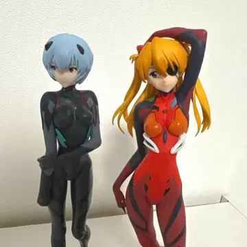 아야나미 레이 시키나미 아스카 피규어 세트