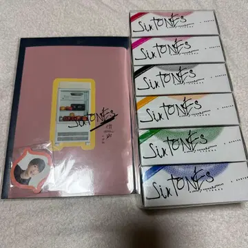 SixTONES 관성의 법칙 레터 세트 티슈