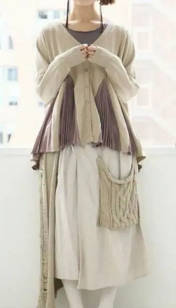 레어 희귀 오샤레 워커 Somari 이소재 가디건