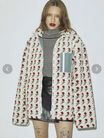 jouetie 리버서블 보아 자켓