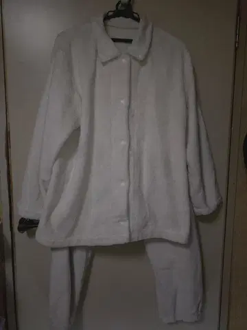 무인양품! 입는 담요 파자마 룸웨어 [ 아이보리 ] XL 사이즈