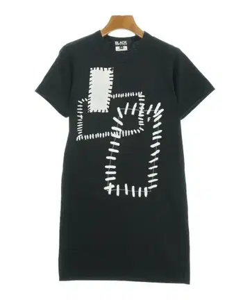 블랙 꼼 데 가르송 원피스 여성용