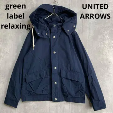 새상품급 그린 라벨 릴랙싱 마운틴 후드티 네이비 컬러 봄/가을/겨울