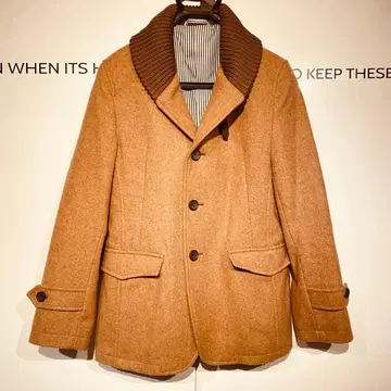 [새상품급] SUITSELECT 돈키 코트 울 코트 브라운 남성용 M