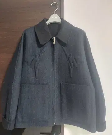 MASU 블루종 집업 코트 자켓