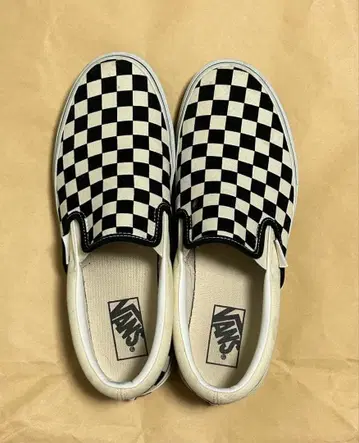 VANS 체커 패턴 슬립온