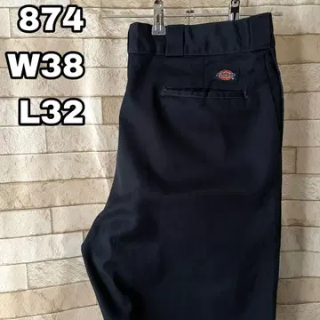 디키즈 워크 팬츠 874 자수 네이비 38 x 32