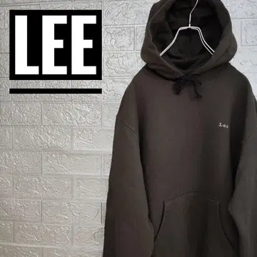 리 Lee 원포인트 자수 로고 새상품급 후드 맨투맨