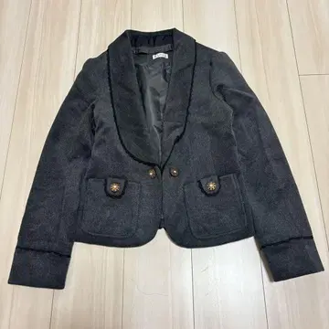 axes femme 옷깃 탈부착 자켓 클라로리 그레이 M 사이즈