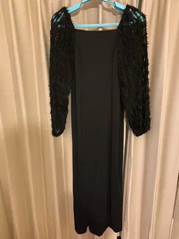 coco deal 블랙 롱 원피스 긴팔