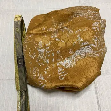 [ 새상품 순수 실크 ] 오비 장식 천 허리띠