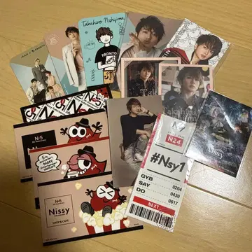 AAA nissy 니시지마 타카히로 스티커 카드
