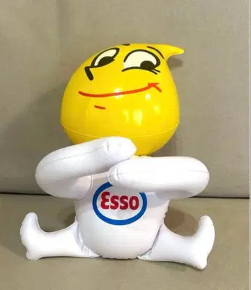 에쏘 보이 비닐 공기 주입 인형 당시 제품 미개봉 새상품