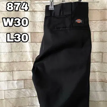 디키즈 874 워크 팬츠 자수 블랙 30 x 30