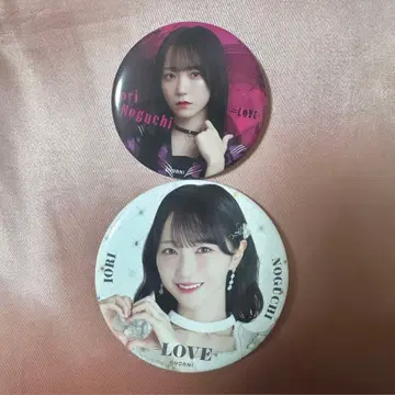 =LOVE 이코러브 노구치 이오리 캔뱃지 2개