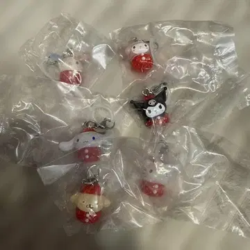 산리오 딸기 메지루시 액세서리 컴플리트