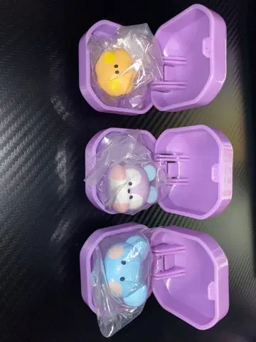 BT21 푹신푹신 반지 랩라인 3인 세트