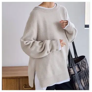 [ 새상품 ] 래글런 슬리브 와이드 풀오버