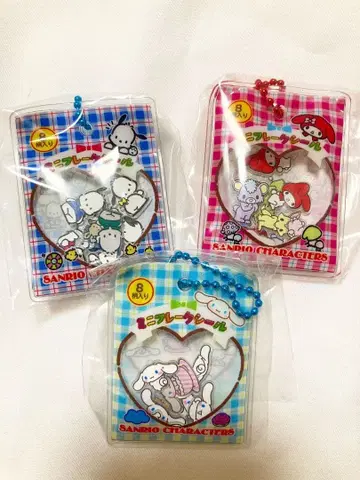 산리오 캐릭터즈 바스락 프레이크 씰풍 참 3종류