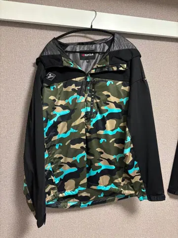 BURTLE 3230 스트레치 후드티 터콰이즈