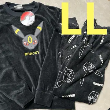 [ 미사용 새상품 ] LL 블래키 돈키 x 포켓몬 룸웨어 BRACKY