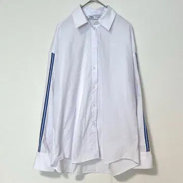 자라 ZARA 긴팔 라인 셔츠 [ XS ] 작은 사이즈