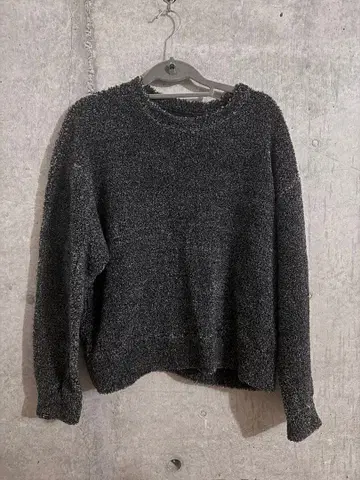 DELUXE 크루넥 스웨터 블랙